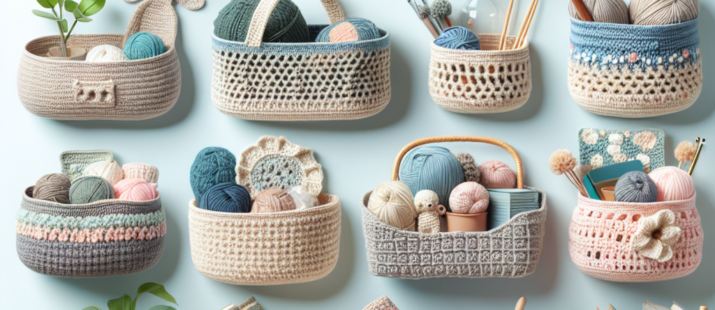 Best Crochet Basket Patterns for Organizing Your Space