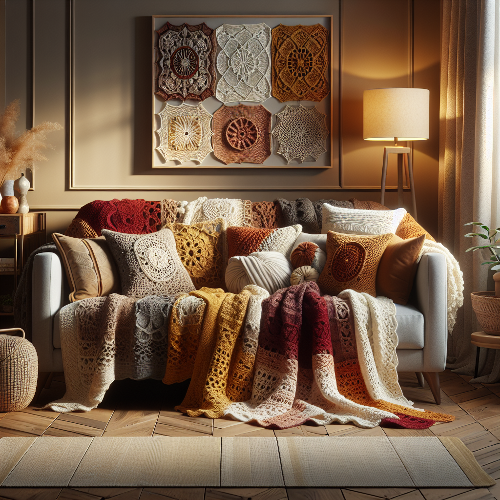 Cozy Crochet Throws for Your Living Room