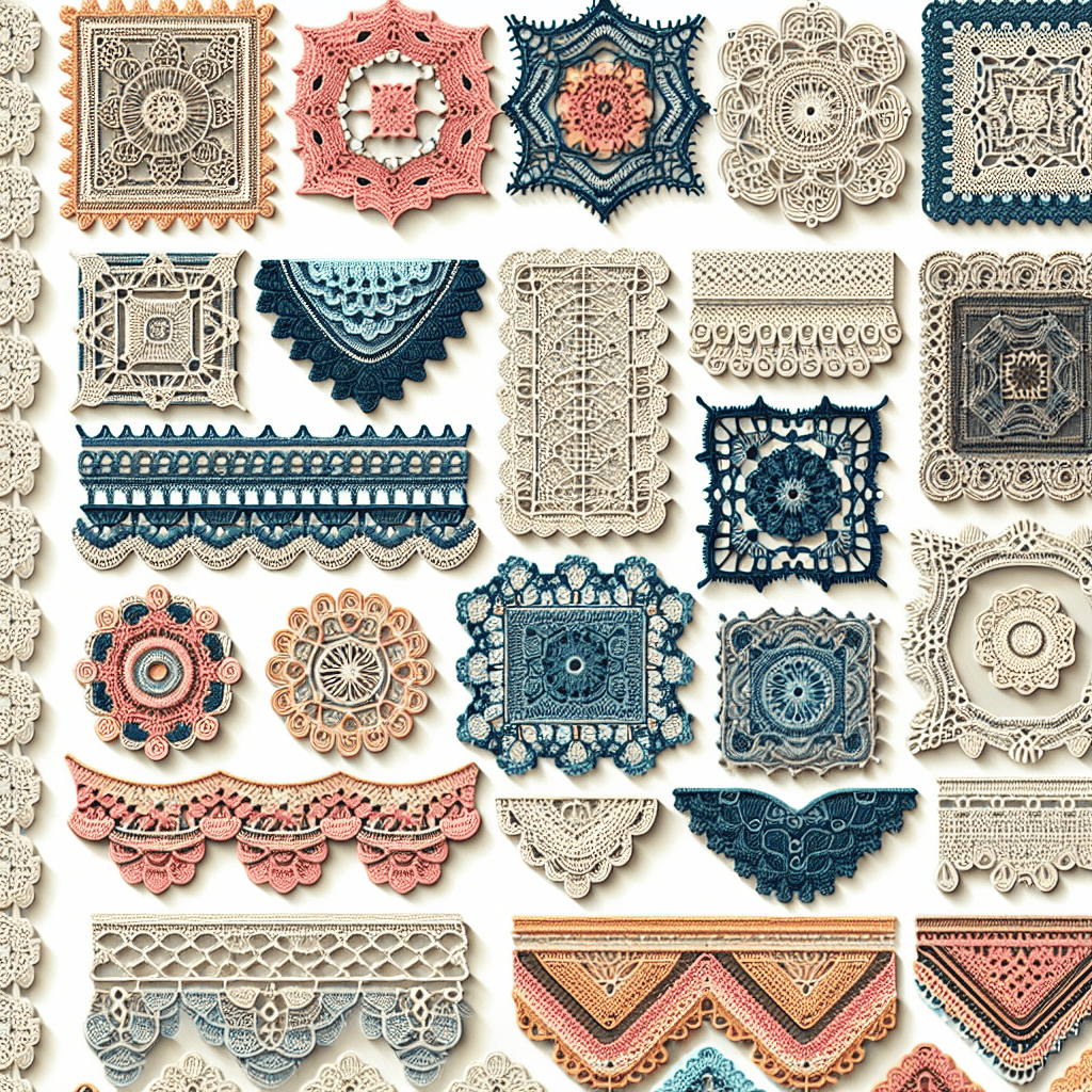 Crochet Borders and Edging Ideas for Blankets