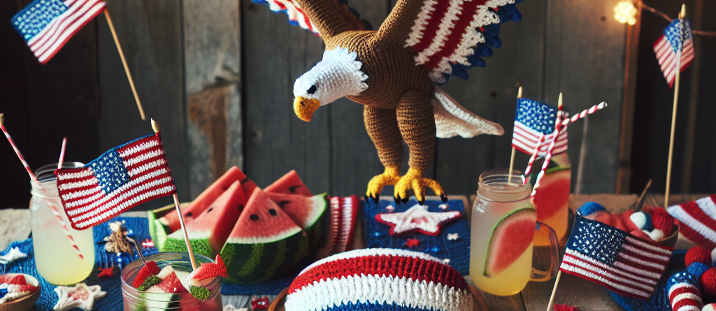 Crochet Patriotic Decor for the 4th of July
