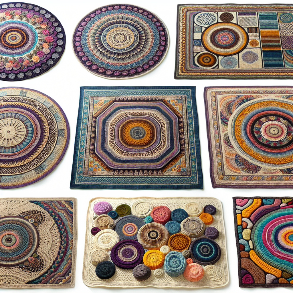Crochet Rug Patterns to Beautify Your Home