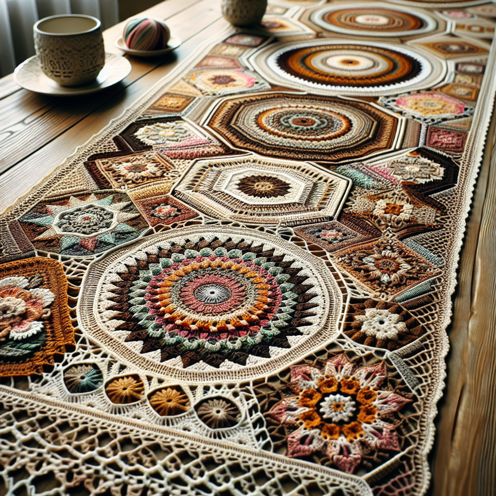 Gorgeous Crochet Table Runner Patterns
