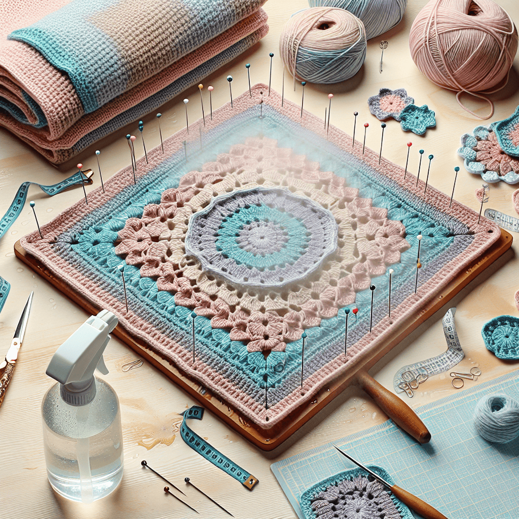 How to Block Your Crochet Projects for a Professional Finish
