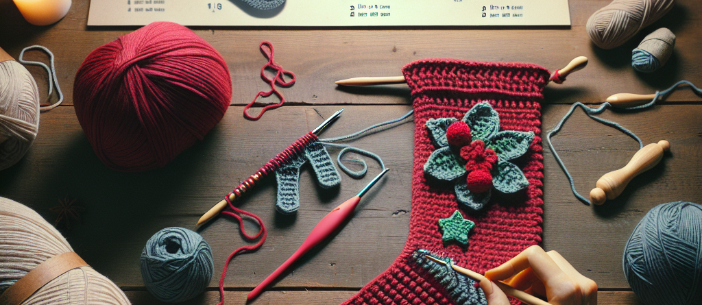 How to Crochet Christmas Stockings (Free Pattern)