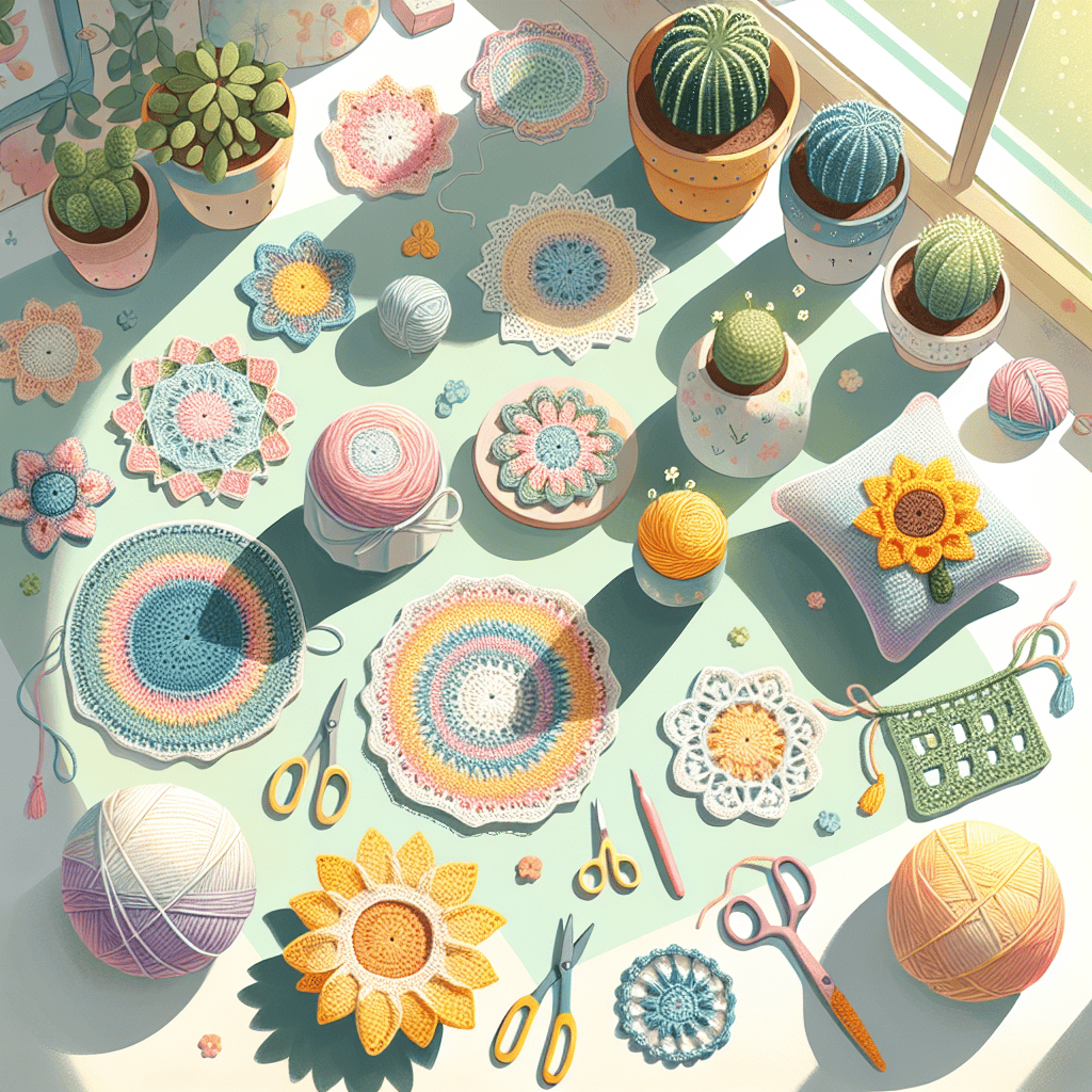 Spring Crochet Patterns to Brighten Your Home